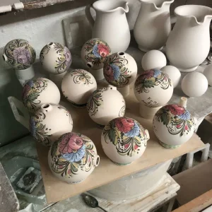 Farfurie decorativă ceramică — Horezu